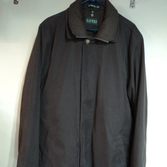 Ralph Lauren Other - Men's Ralph Lauren  water repellent overcoat. Removable quilted lining. size 44L